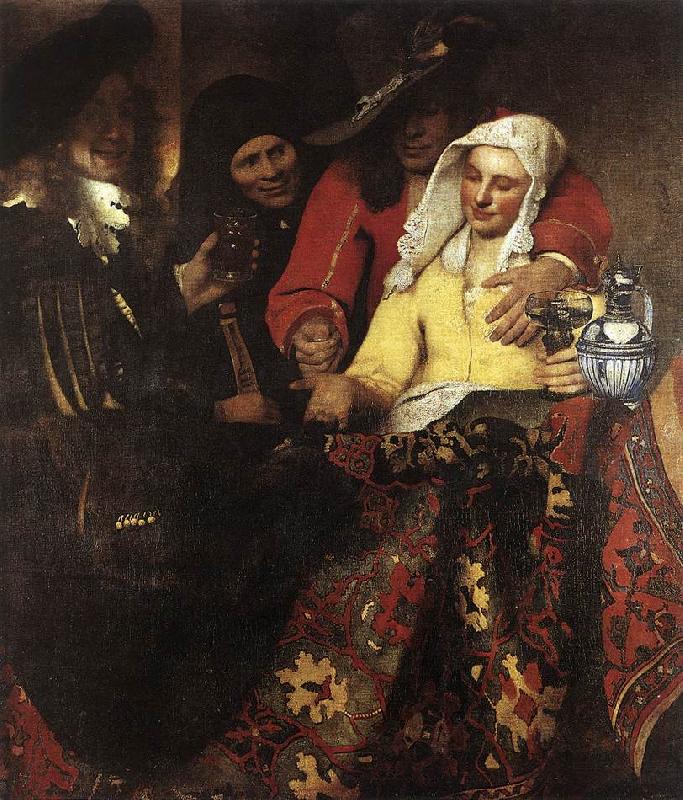 Jan Vermeer The Procuress Sweden oil painting art